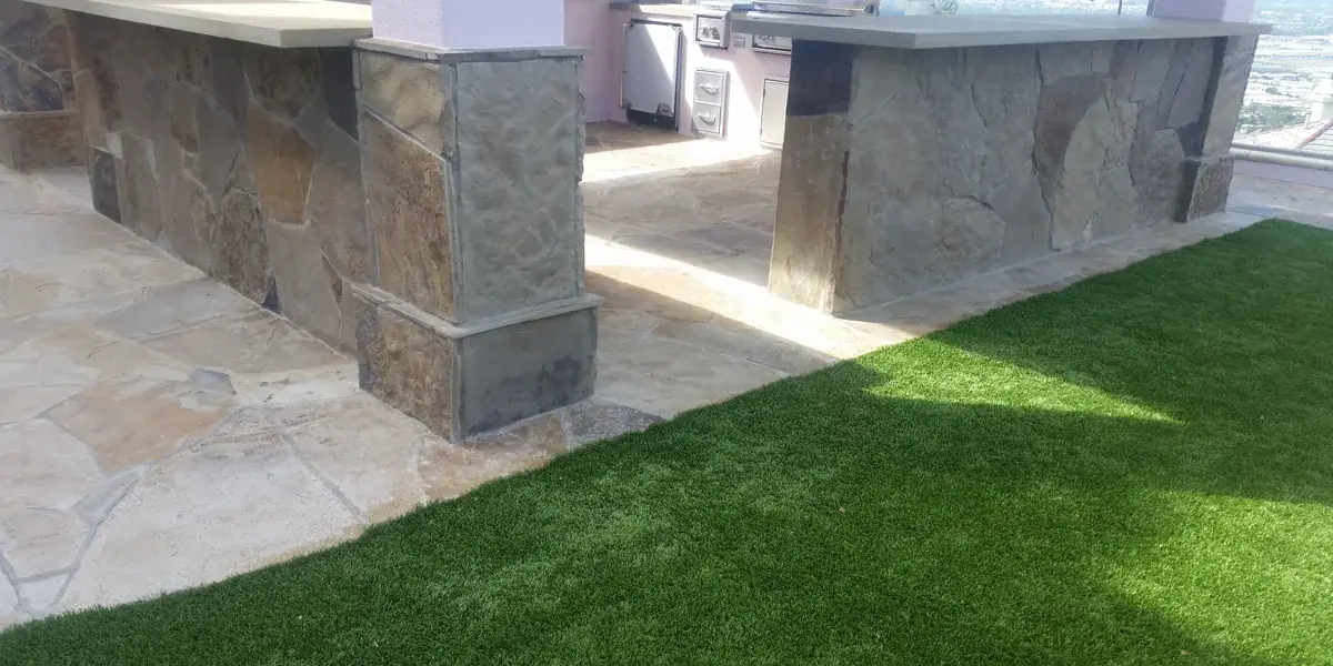 Stucco finish on modern home