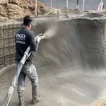 Even shotcrete coverage